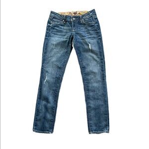 PAIGE Skyline Distressed Jeans Size 25